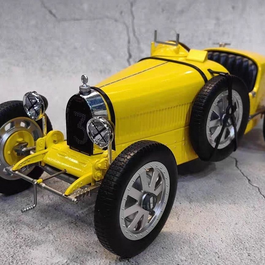 Vintage Collectible Toy Cars - NOREV 1/12 Bugatti T35 Convertible Mobil