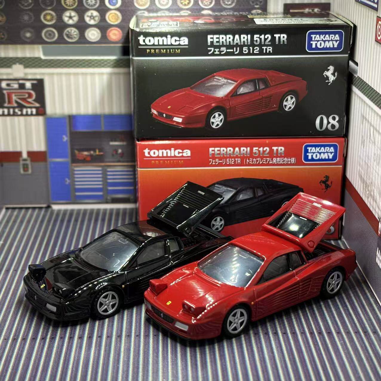 Takara Tomica Premium 08 Ferra - Vintage Collectible Toy Cars ulasan dan harga