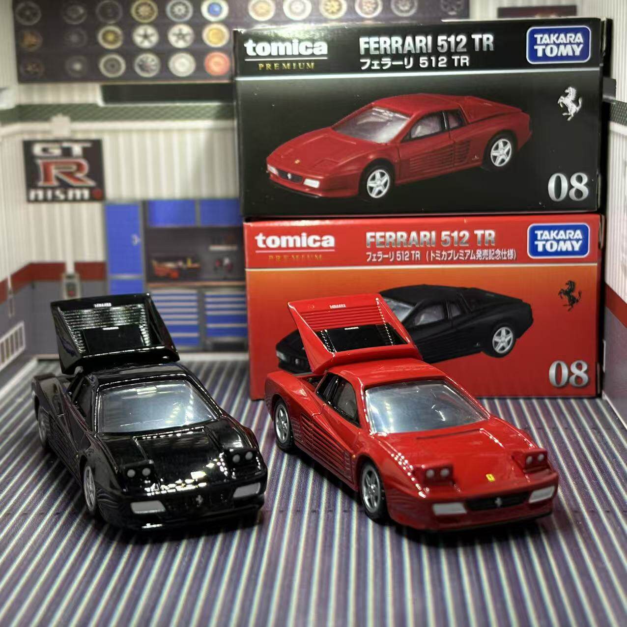 Takara Tomica Premium 08 Ferra - Vintage Collectible Toy Cars ulasan dan harga