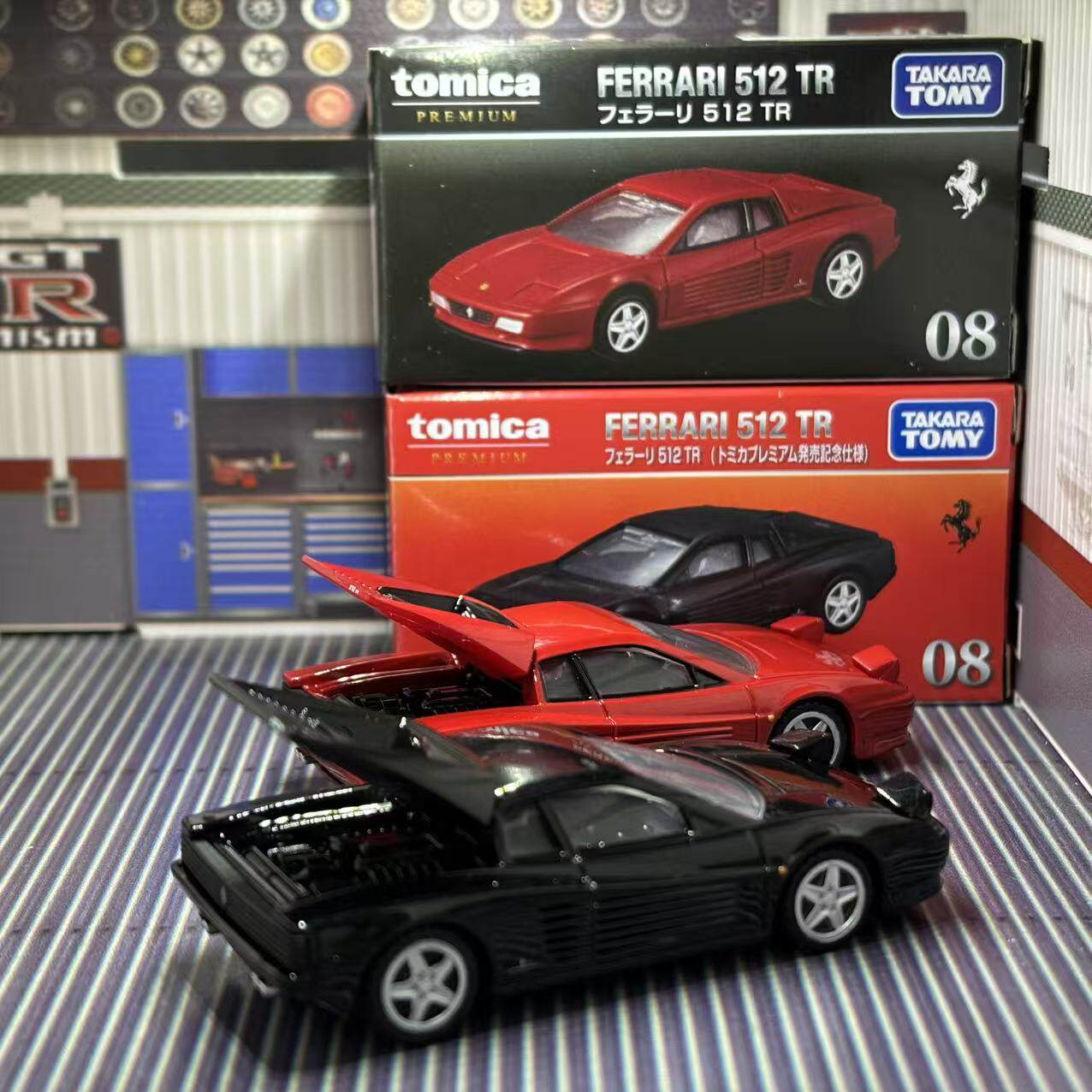 Takara Tomica Premium 08 Ferra - Vintage Collectible Toy Cars ulasan dan harga