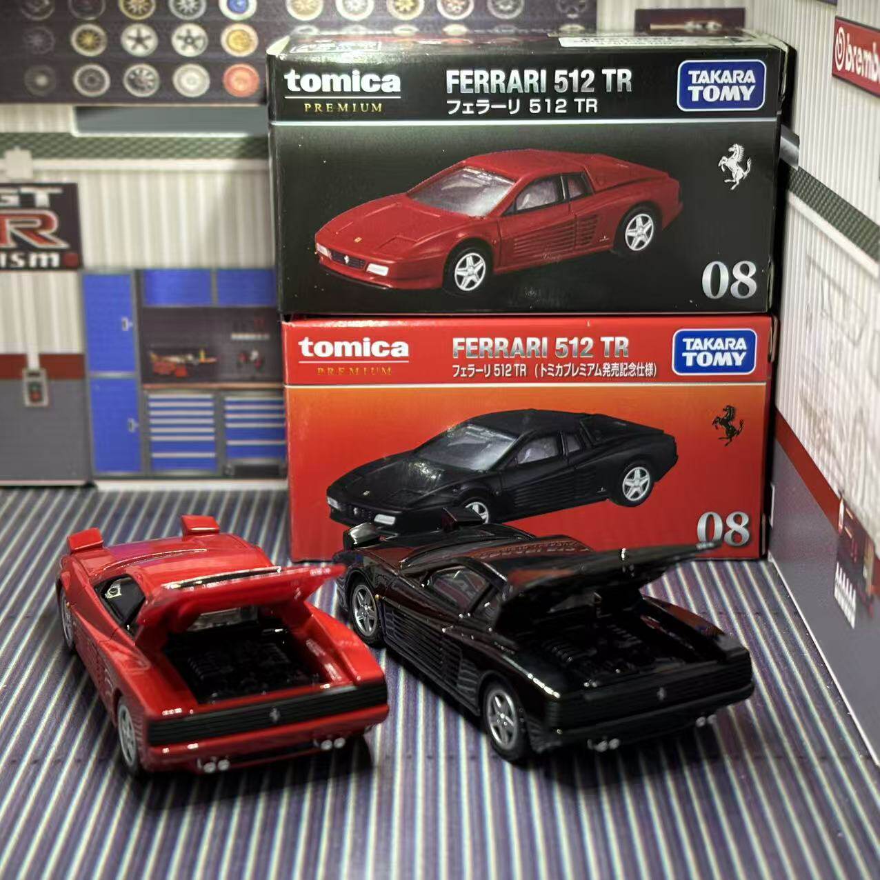 Takara Tomica Premium 08 Ferra - Vintage Collectible Toy Cars ulasan dan harga