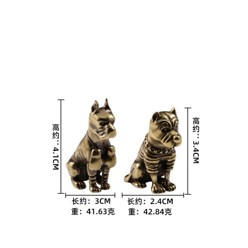 Patung Pitbull Bulldog Kuninga - Vintage Collectible Christmas Ornaments ulasan dan harga