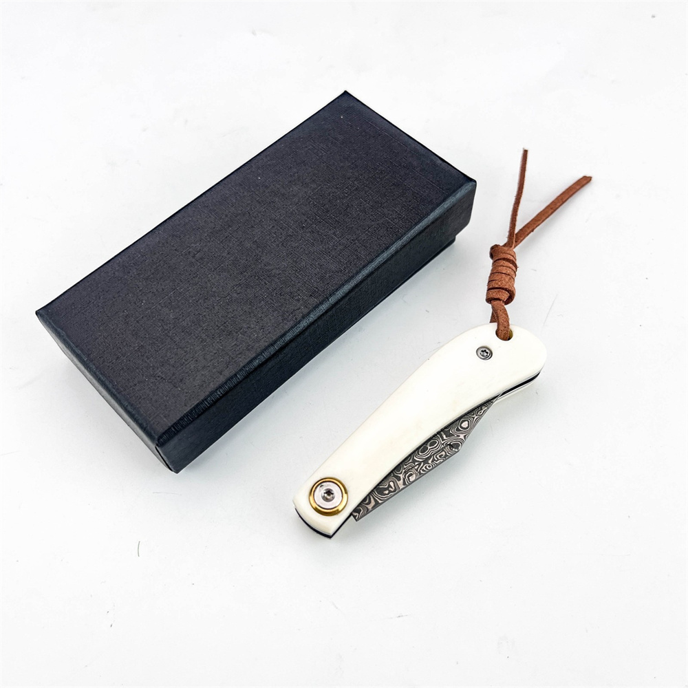 Pisau Lipat EDC Vintage Damasc - Vintage Collectible Knives ulasan dan harga