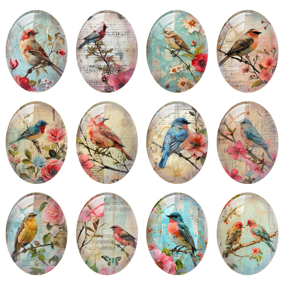 Kaca Cabochon Bentuk Bulat/Ova - Vintage Collectibles For Sale ulasan dan harga
