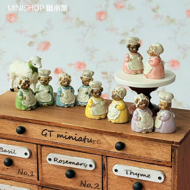 1:6 1:12 Miniatur Botol Bumbu  - Vintage Collectible Dolls ulasan dan harga