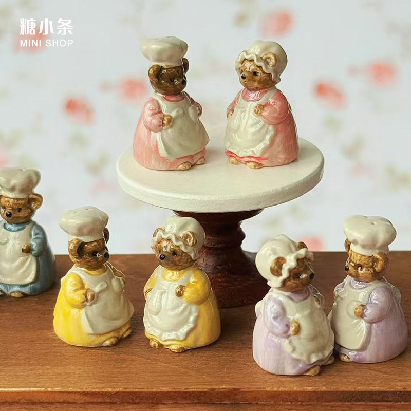 1:6 1:12 Miniatur Botol Bumbu  - Vintage Collectible Dolls ulasan dan harga