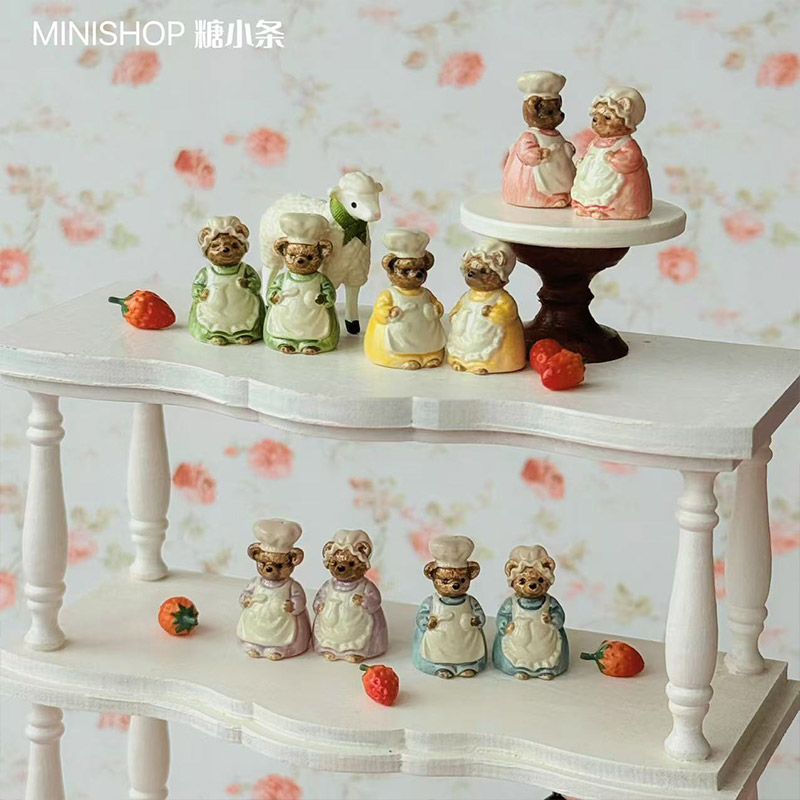 1:6 1:12 Miniatur Botol Bumbu  - Vintage Collectible Dolls ulasan dan harga