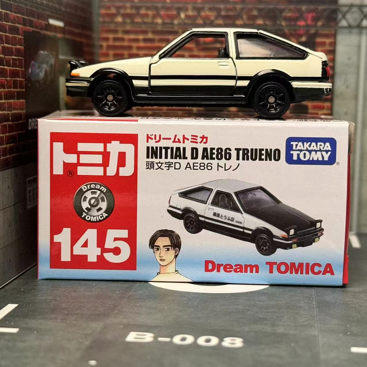 Mimpi Tomica NO. 145 Inisial D - Vintage Collectible Toy Cars ulasan dan harga