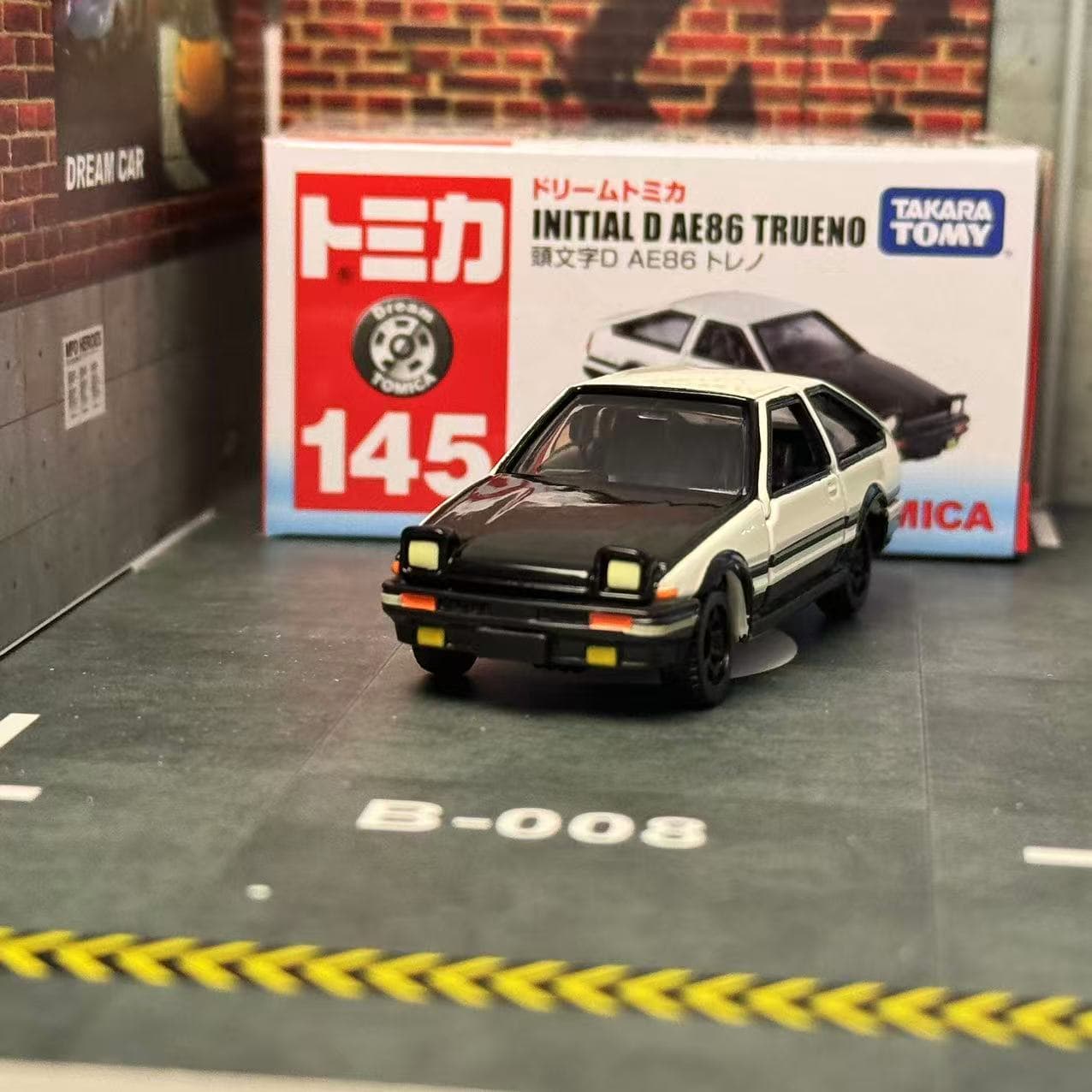 Mimpi Tomica NO. 145 Inisial D - Vintage Collectible Toy Cars ulasan dan harga