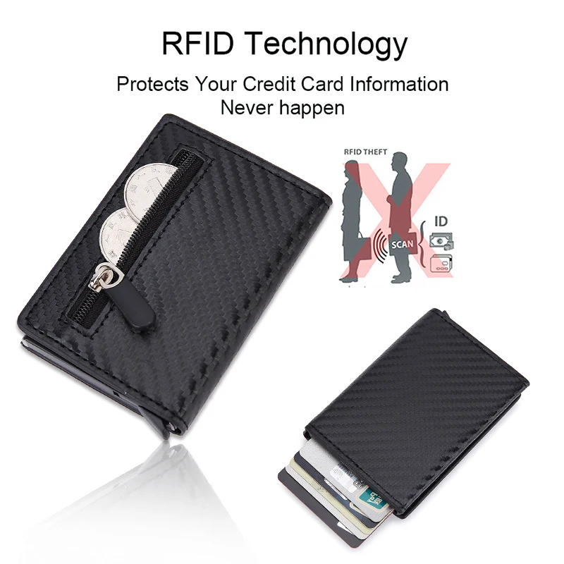 Dompet Kartu RFID Blocking, Te - Vintage Collectible Cards ulasan dan harga