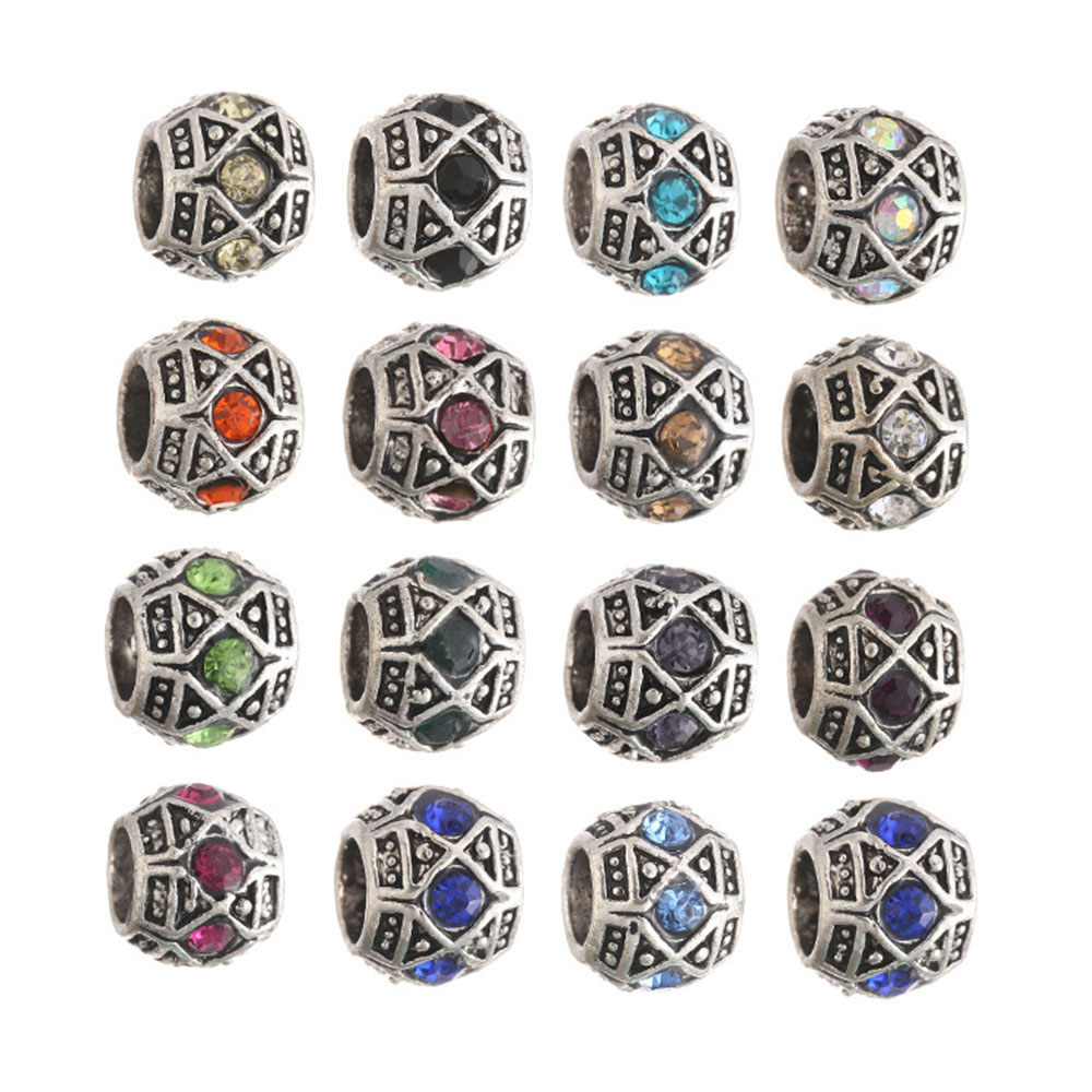 10 Pcs Manik-manik Logam Berlu - Vintage Collectibles For Sale ulasan dan harga