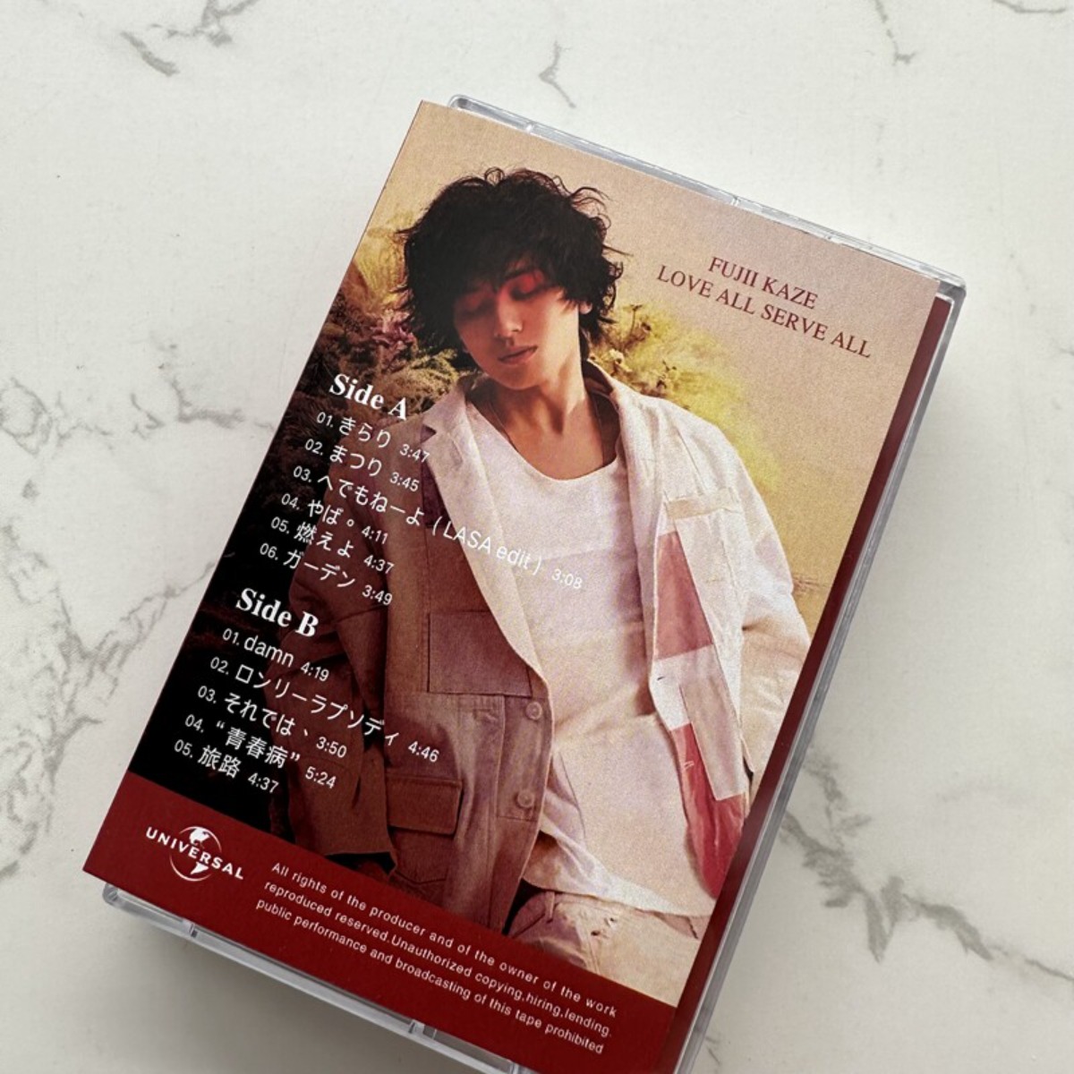 Fujii Kaze LOVE ALL SERVE ALL  - Vintage And Collectible ulasan dan harga