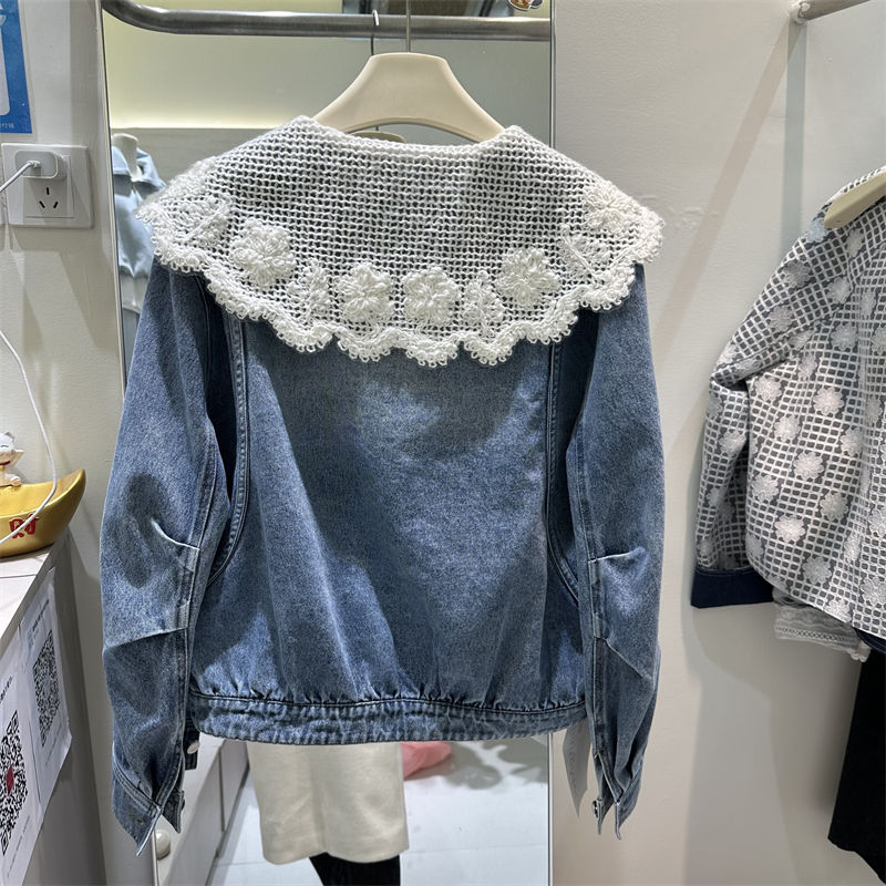 Jaket Denim Gaya Korea Baru Mu - Vintage Collectible Dolls ulasan dan harga