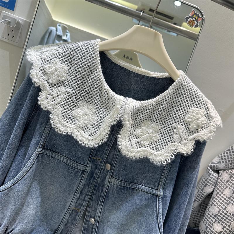Jaket Denim Gaya Korea Baru Mu - Vintage Collectible Dolls ulasan dan harga