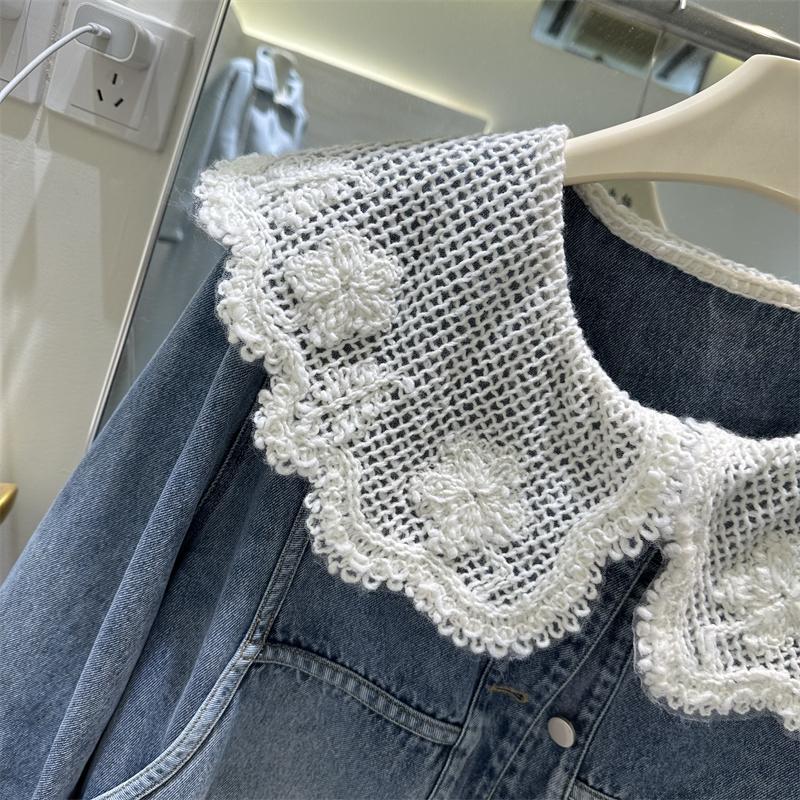 Jaket Denim Gaya Korea Baru Mu - Vintage Collectible Dolls ulasan dan harga