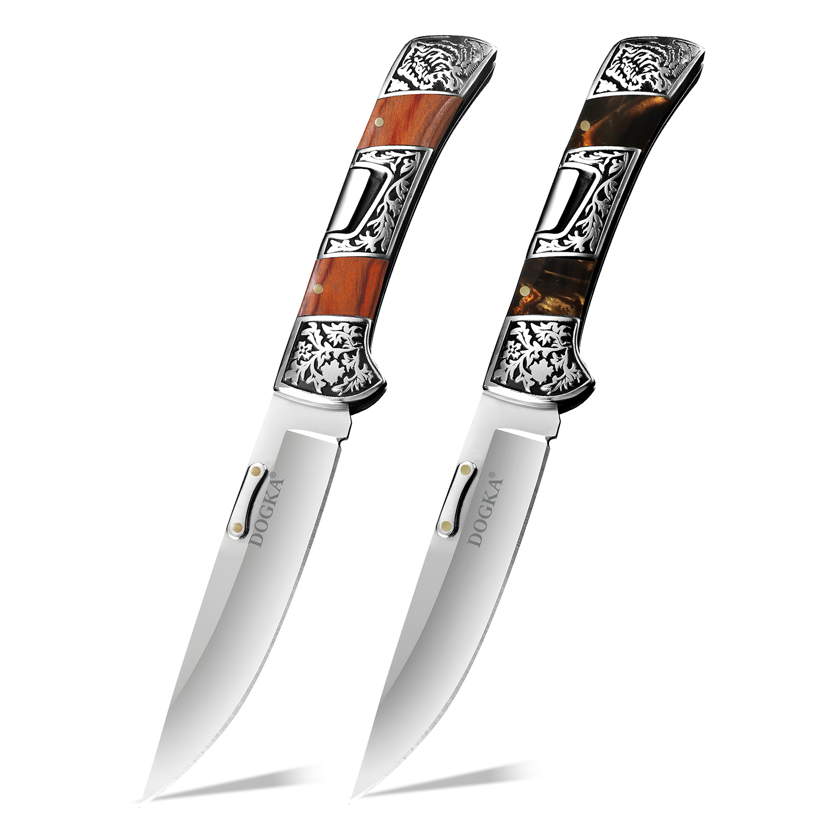Pisau Lipat Ukiran Vintage den - Vintage Collectible Knives ulasan dan harga
