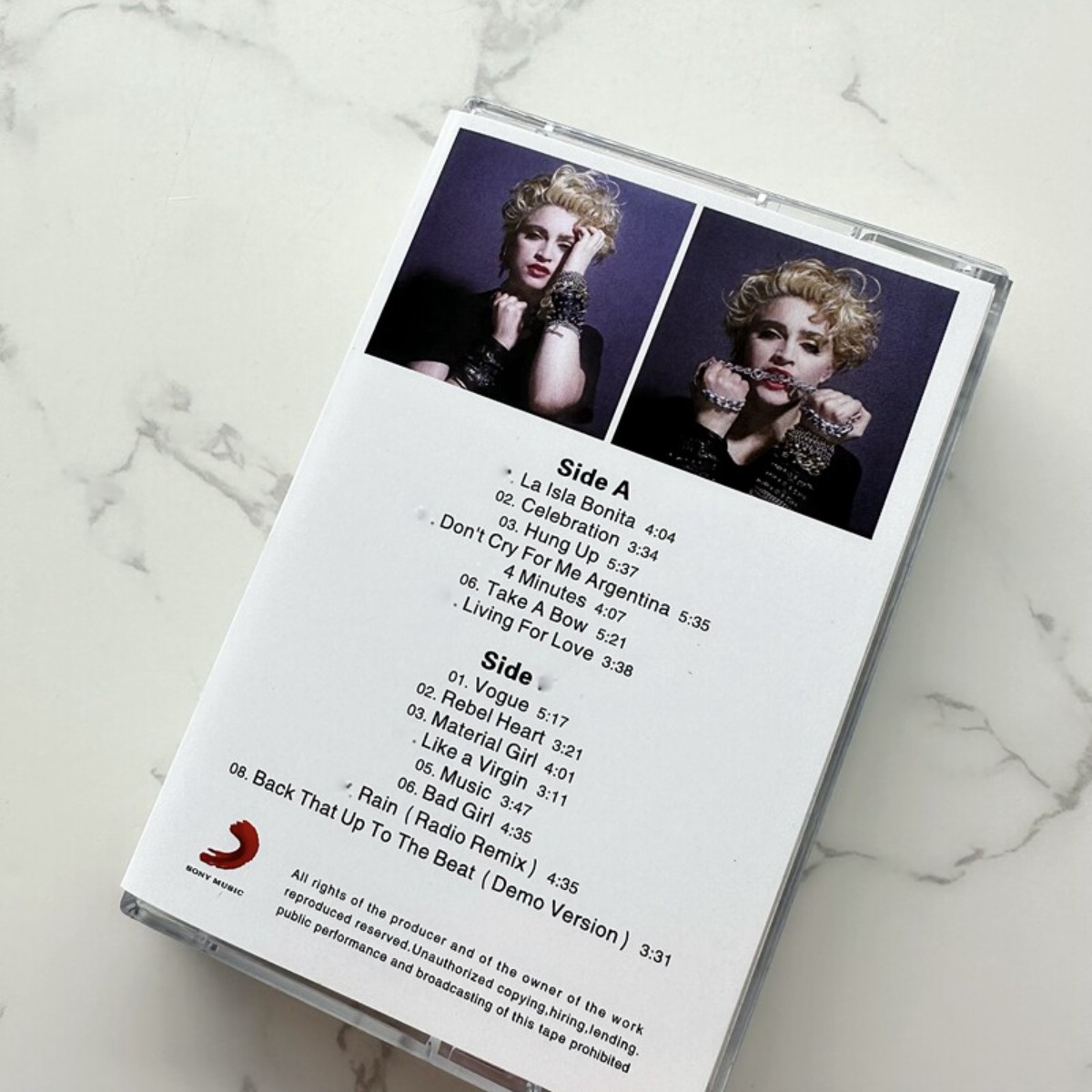 Kaset Musik Pop Klasik Madonna - Vintage And Collectible ulasan dan harga